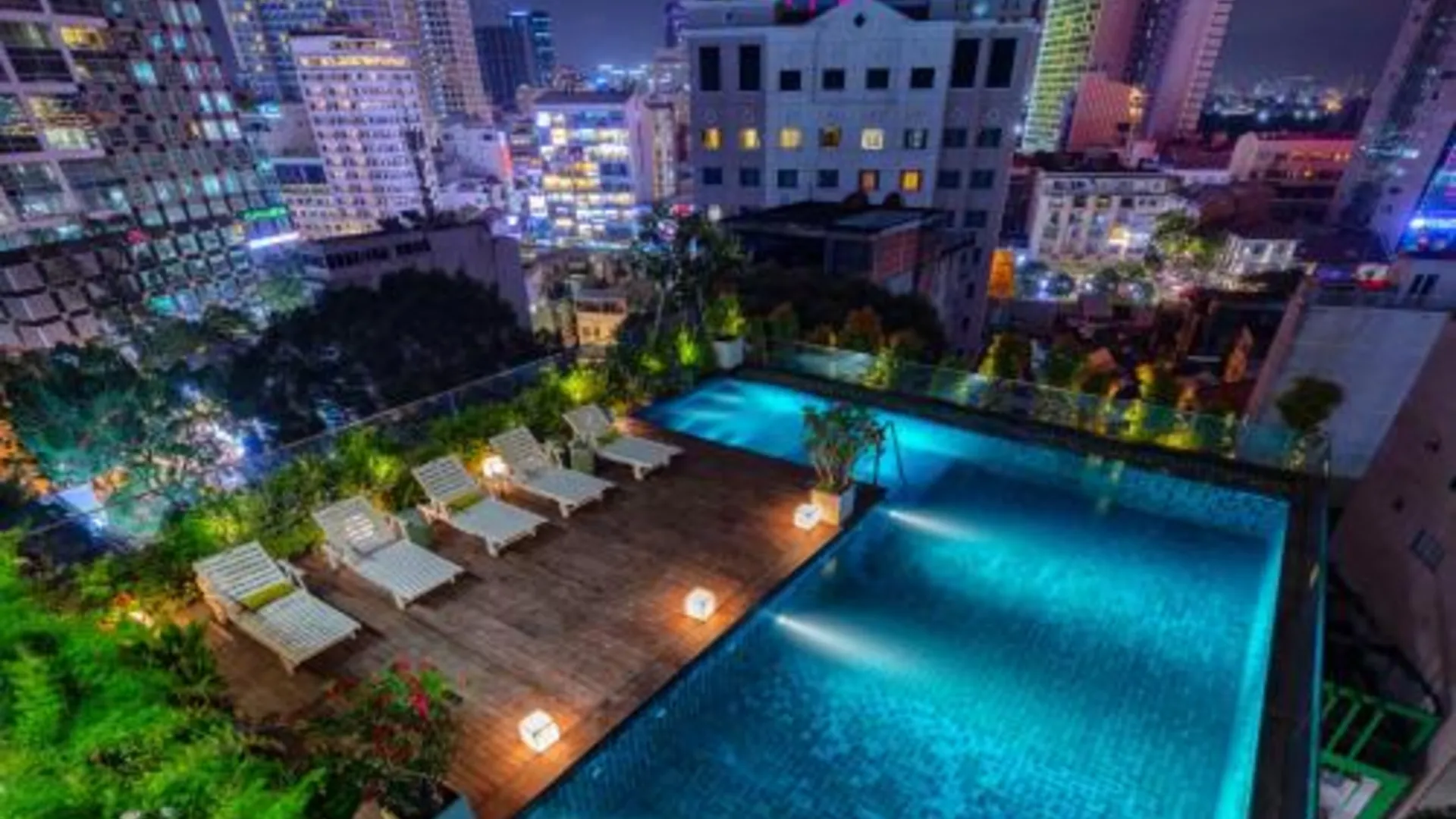 호치민 오 락 샤르네 호텔 4성급 호텔 레스토랑