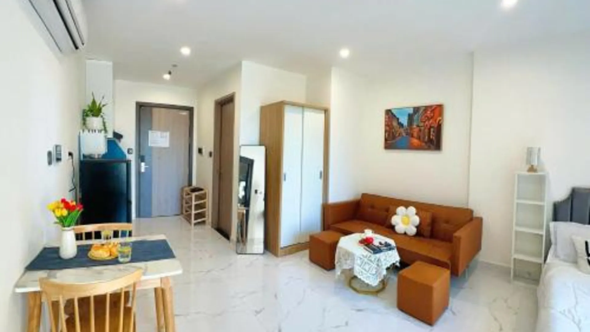 호치민 AN HOME Studio full Netflix selfcheck in 0719 2성급 싱글룸 객실