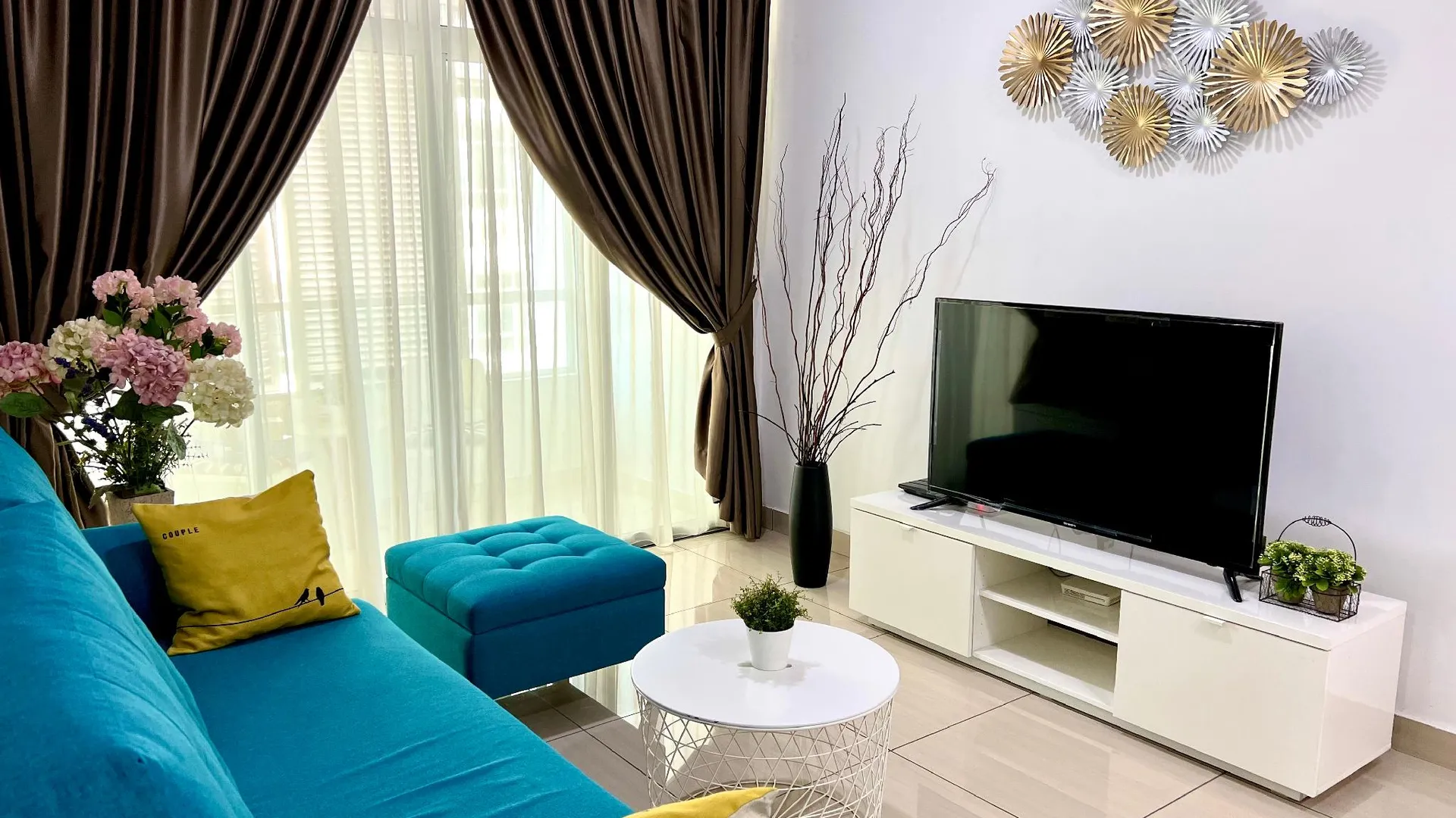 조호바루 / 조호르바루 테브라우의 아파트먼트 (1033m², 침실 3개, 프라이빗 욕실 2개) 3성급 싱글룸 객실