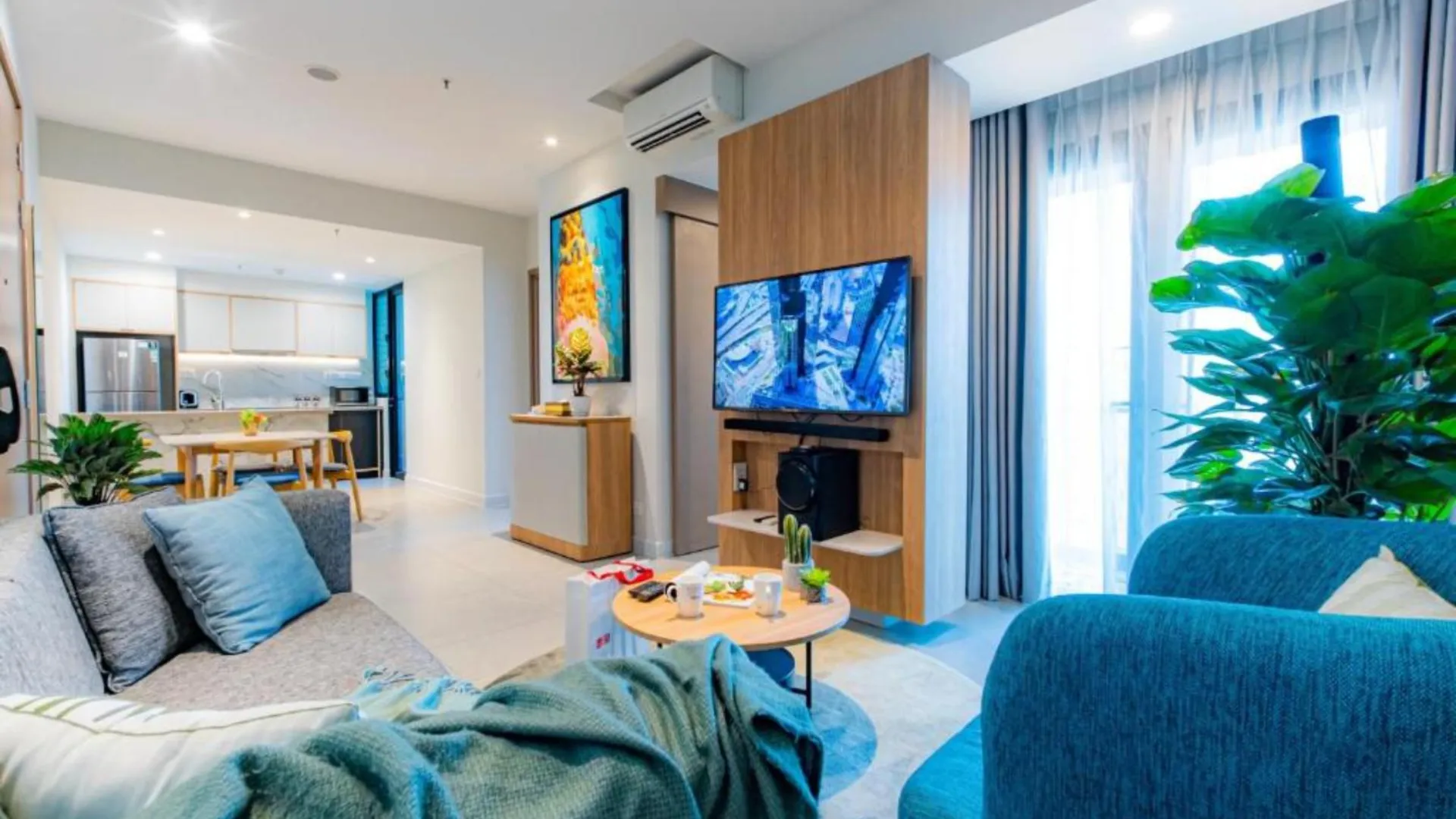 호치민 D1 멘션 - 제니티 럭셔리 아파트먼트-사이공 센터 5성급 게스트하우스 스위트룸