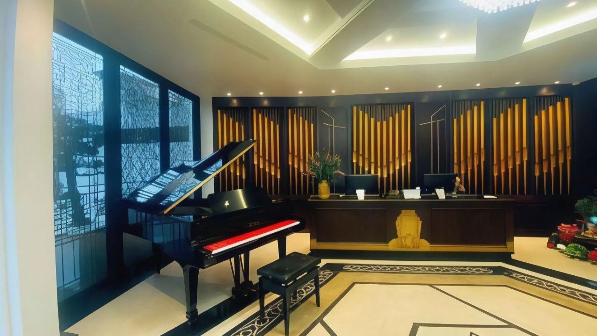 하노이 호텔 뒤 몽드 아트  3성급 호텔 로비