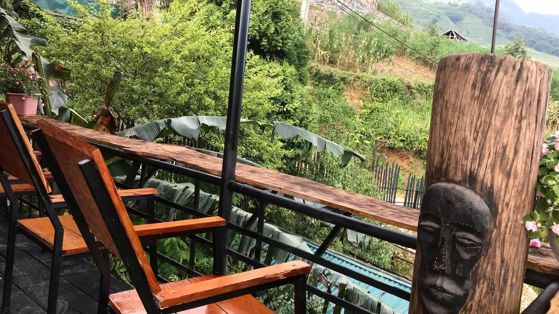 사파 투옌마이 사파 홈스테이 4성급 게스트하우스 전망