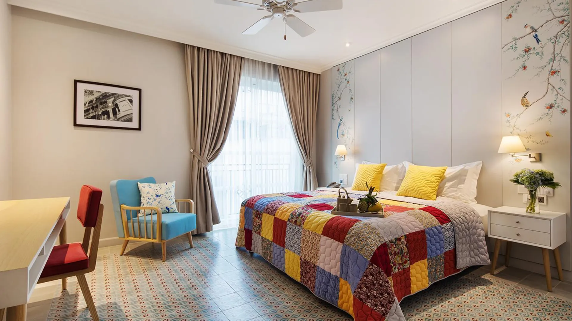 호치민 메종 드 카밀 부티크 호텔 4성급 호텔 스위트룸