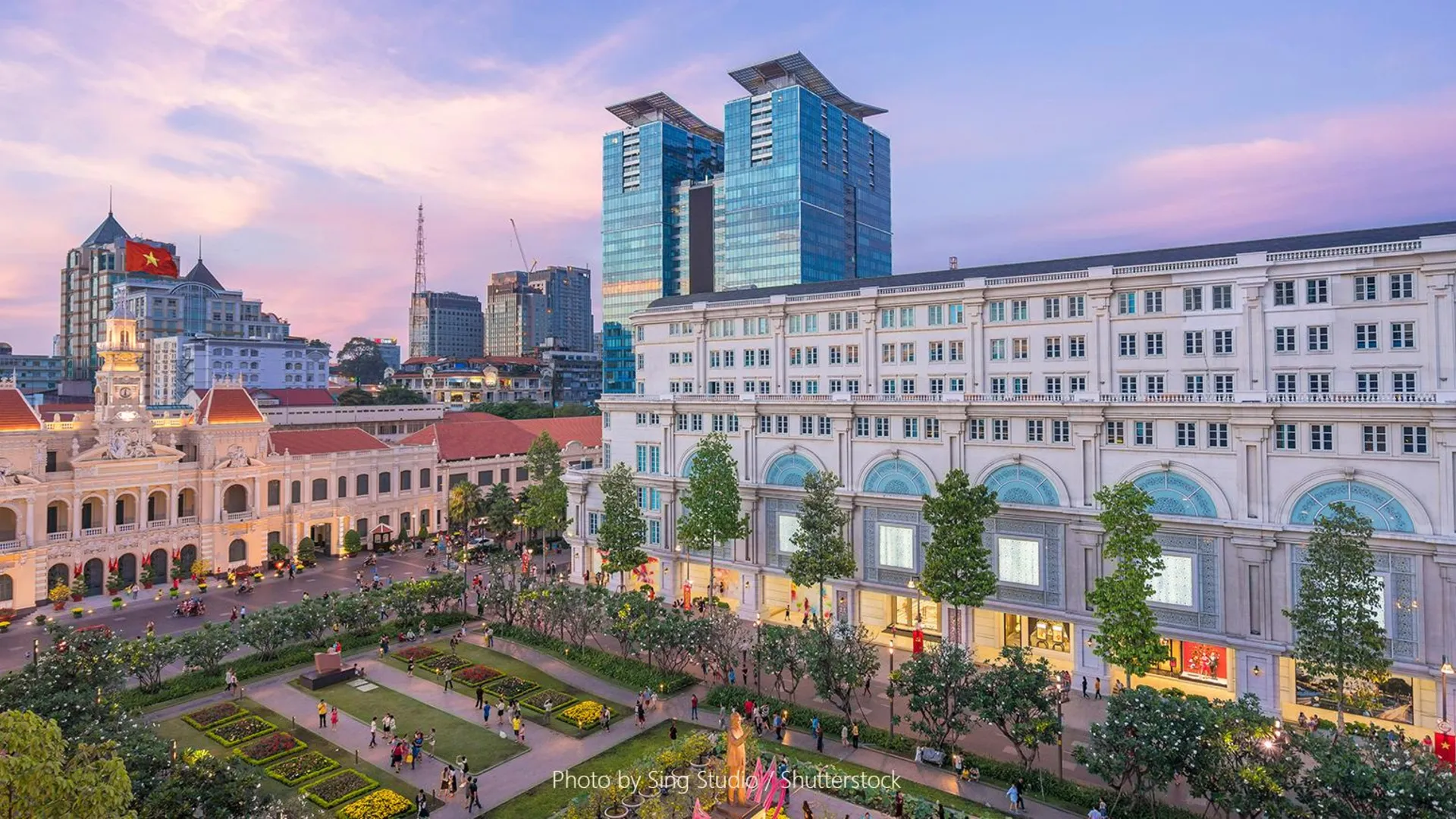 호치민 틴자팟 호텔 황화 탐 2성급 호텔 수영장