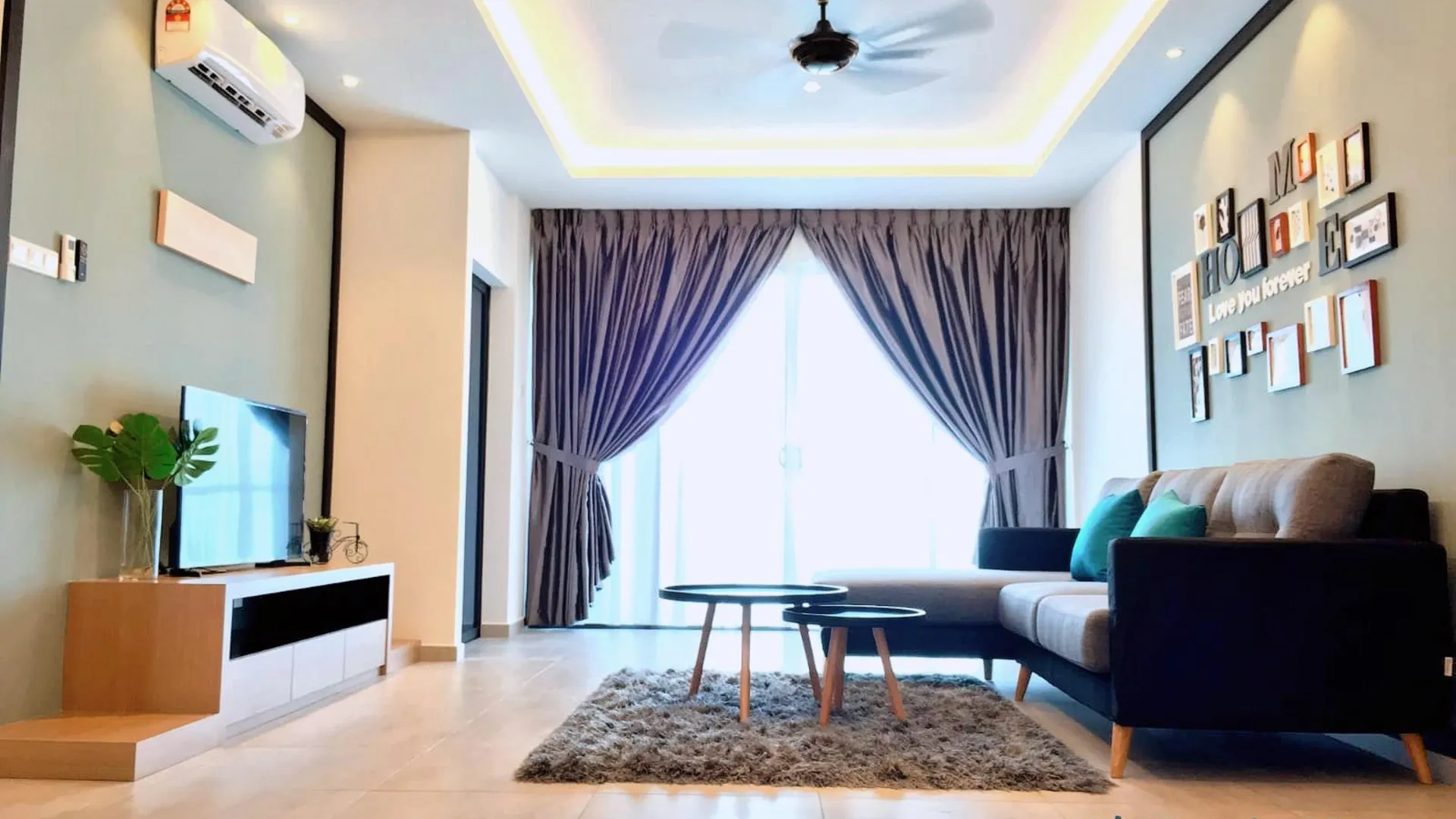 말라카 말라카 시내의 아파트먼트 (118m², 침실 3개, 프라이빗 욕실 2개) 4성급 싱글룸 스위트룸