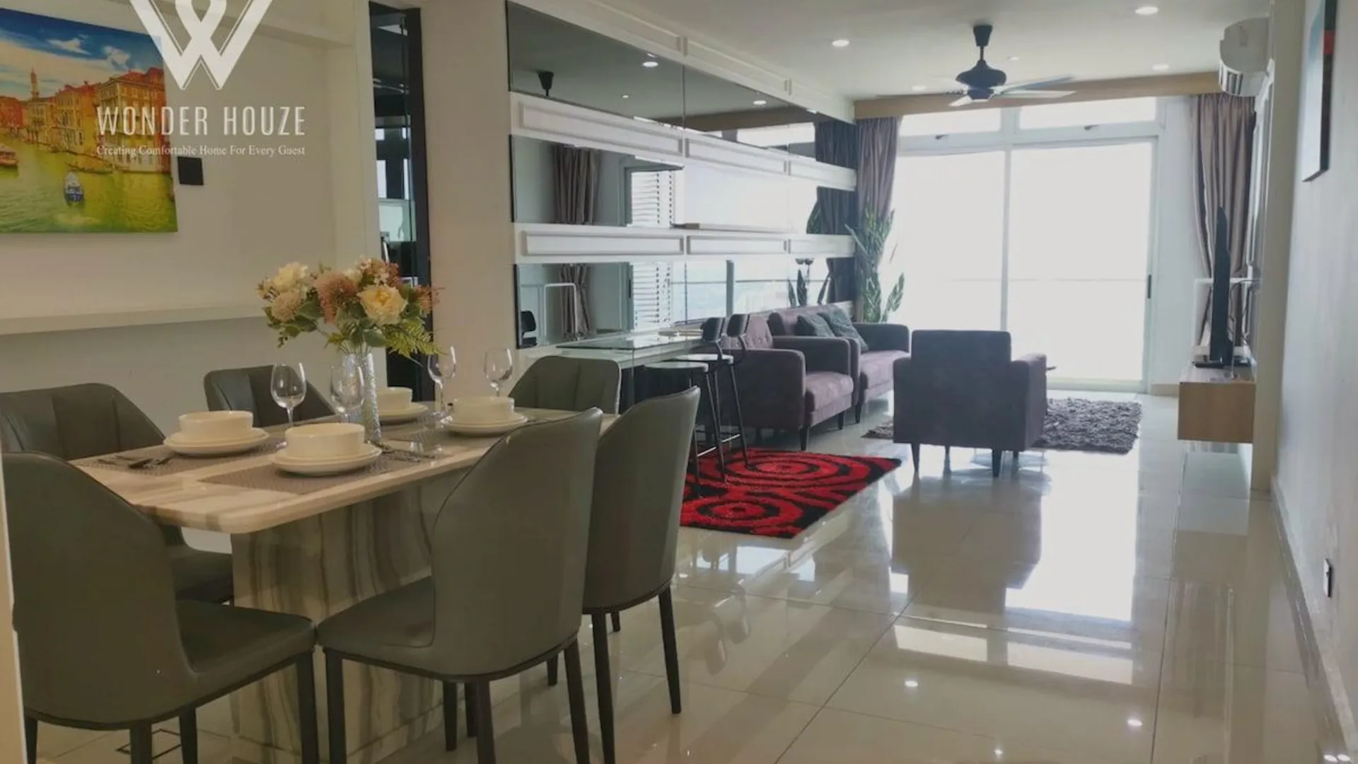 조호바루 / 조호르바루 조호바루의 프라이빗 하우스 (m², 침실 2개, 프라이빗 욕실 2개) 4성급 게스트하우스 로비