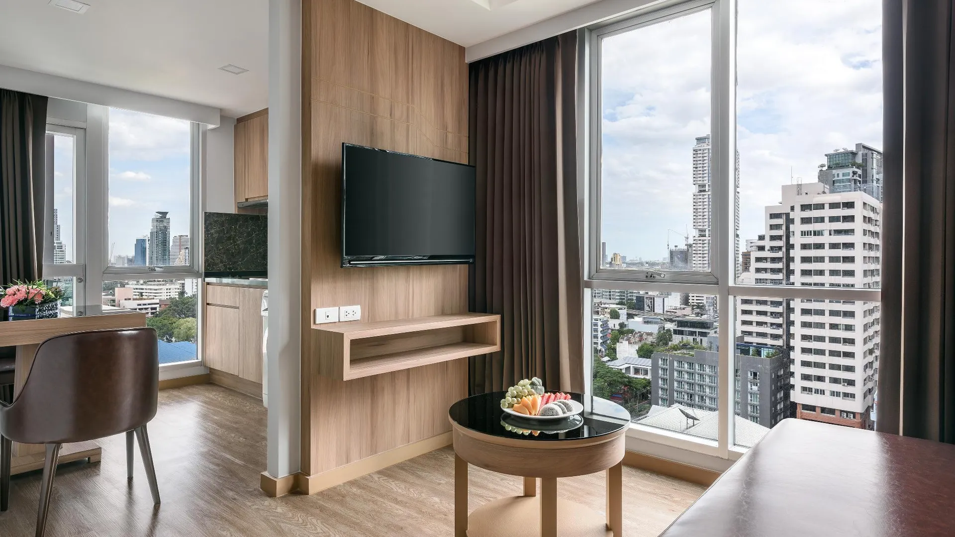 방콕 아델피 그란데 레지던스 4성급 호텔 전망