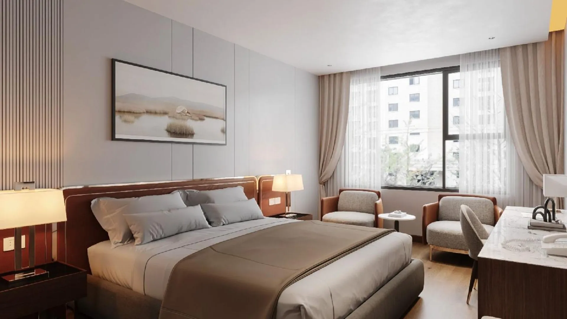 하노이 산 시즈 하노이 호텔 4성급 호텔 객실