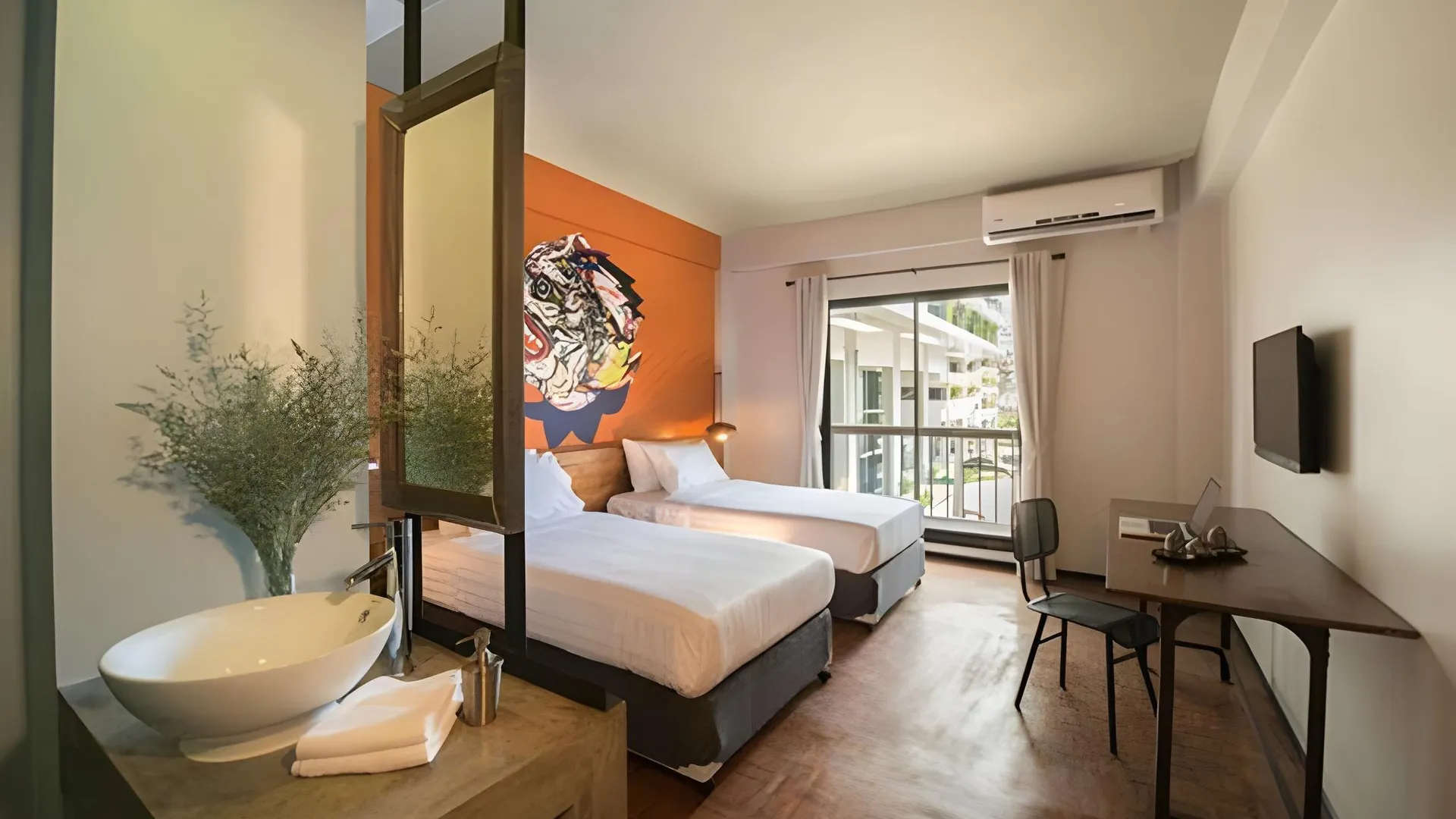 방콕 카차 호텔 3성급 호텔 전망