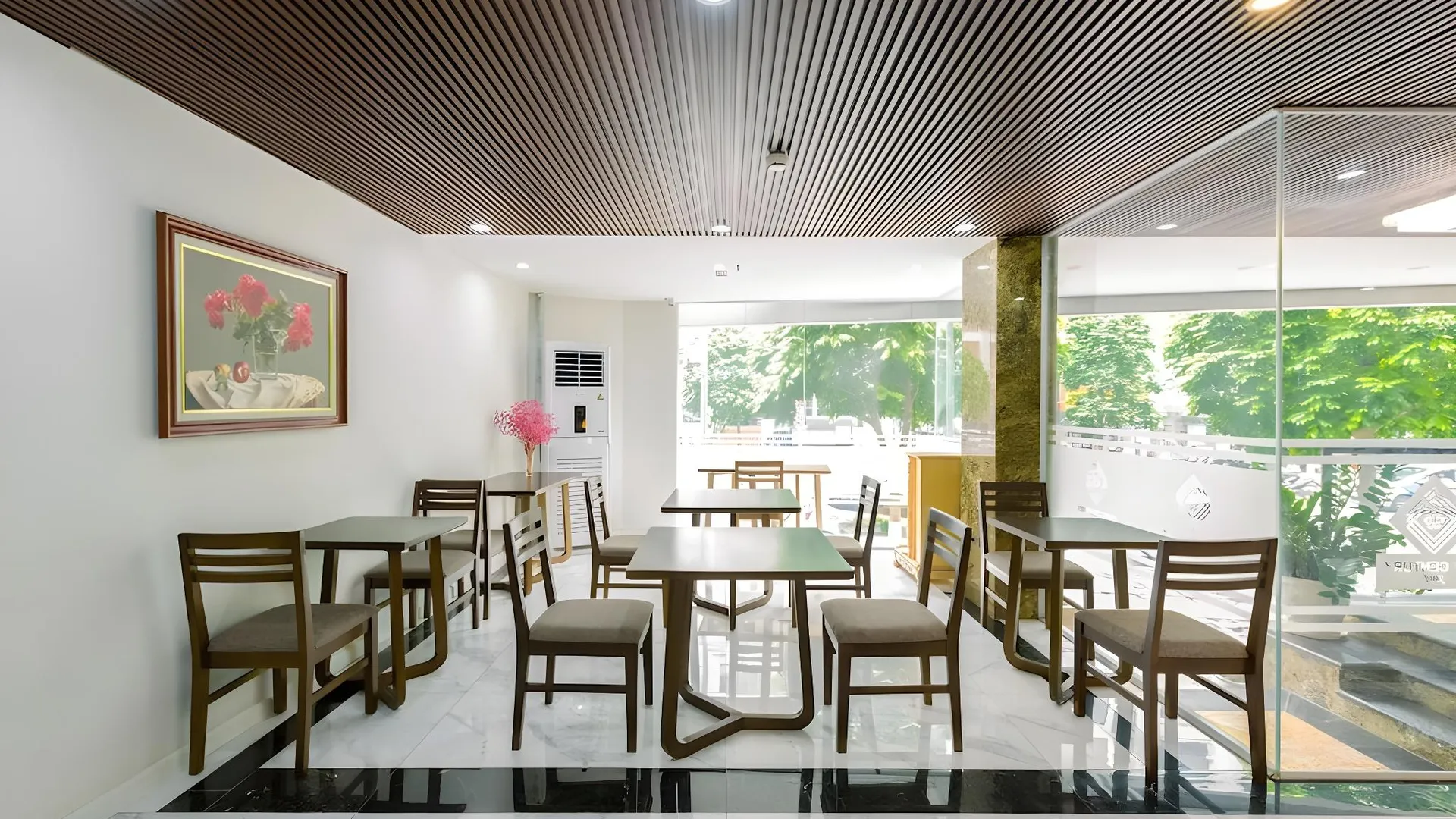 하노이 뉴 센추리 호텔 꺼우저이 3성급 호텔 레스토랑