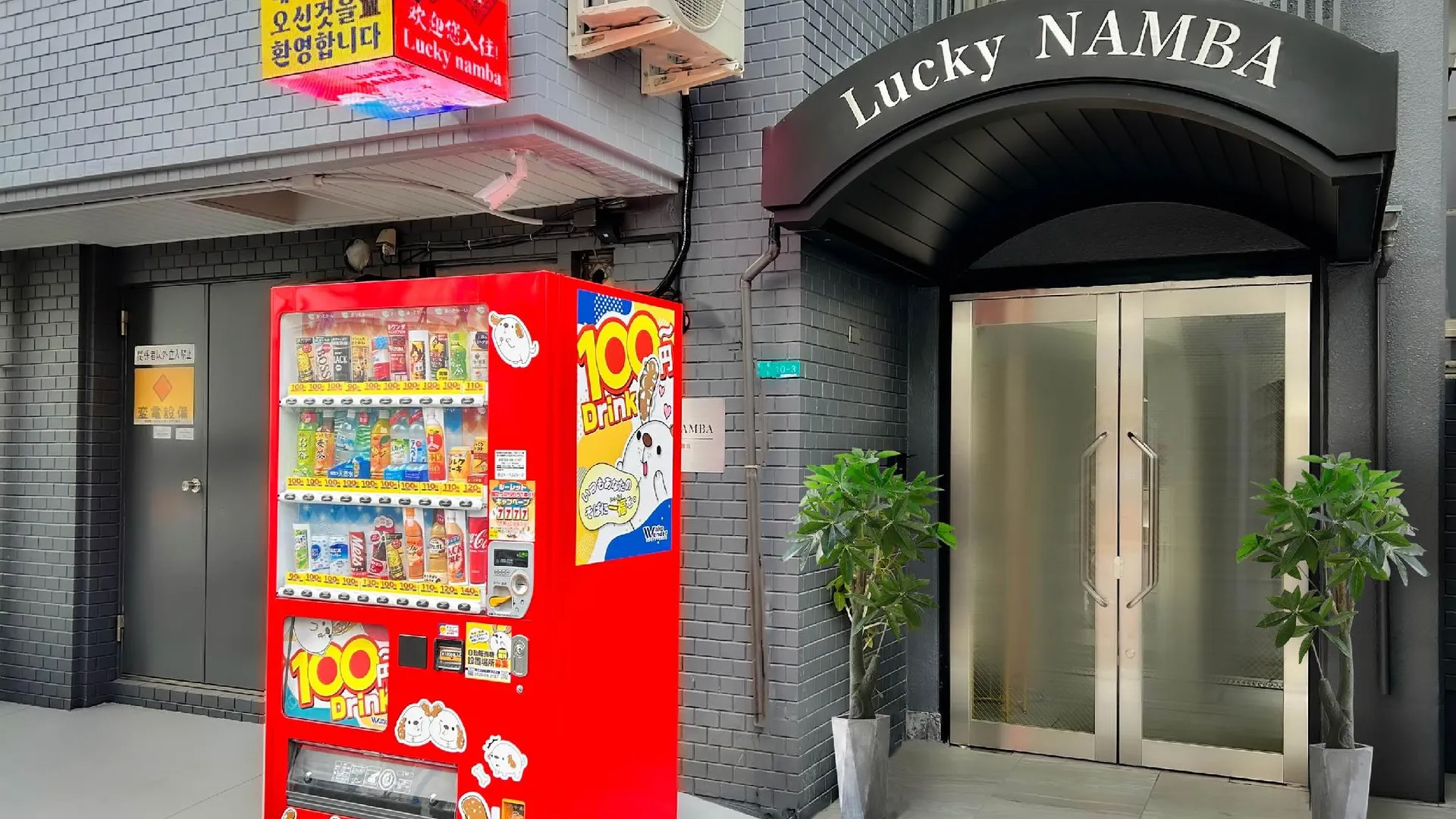 오사카 Lucky NAMBA Osaka Namba 4성급 게스트하우스 객실