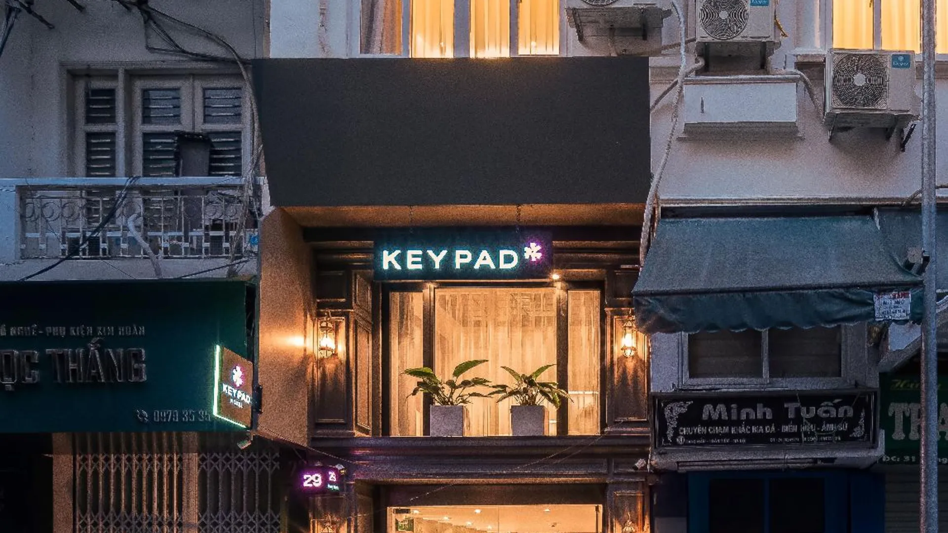 하노이 키패드 호텔 - 29 항맘 3성급 호텔 로비