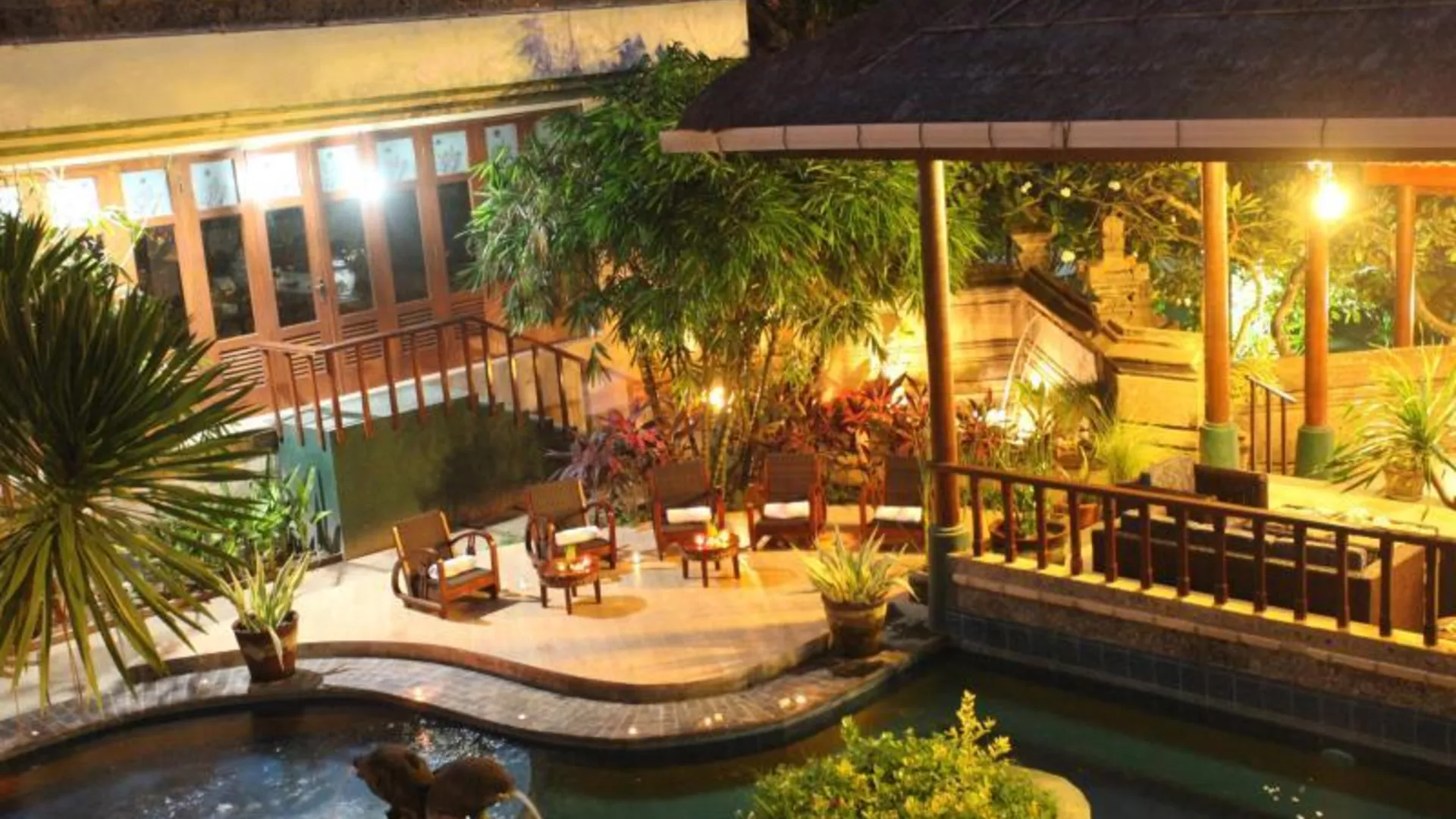 발리 사누르 씨뷰 호텔 3성급 호텔 전망