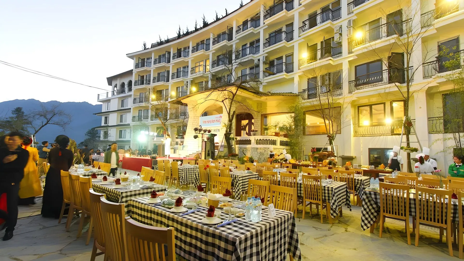 사파 사파 하이랜드 리조트 앤 스파 4성급 호텔 수영장