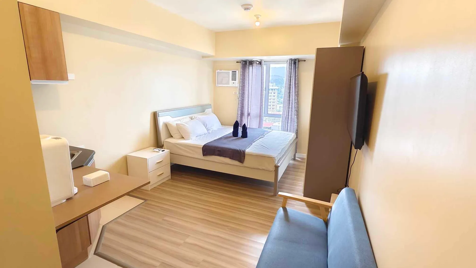 세부 아파스의 스튜디오 아파트먼트 (23m², 프라이빗 욕실 1개) 2성급 싱글룸 객실