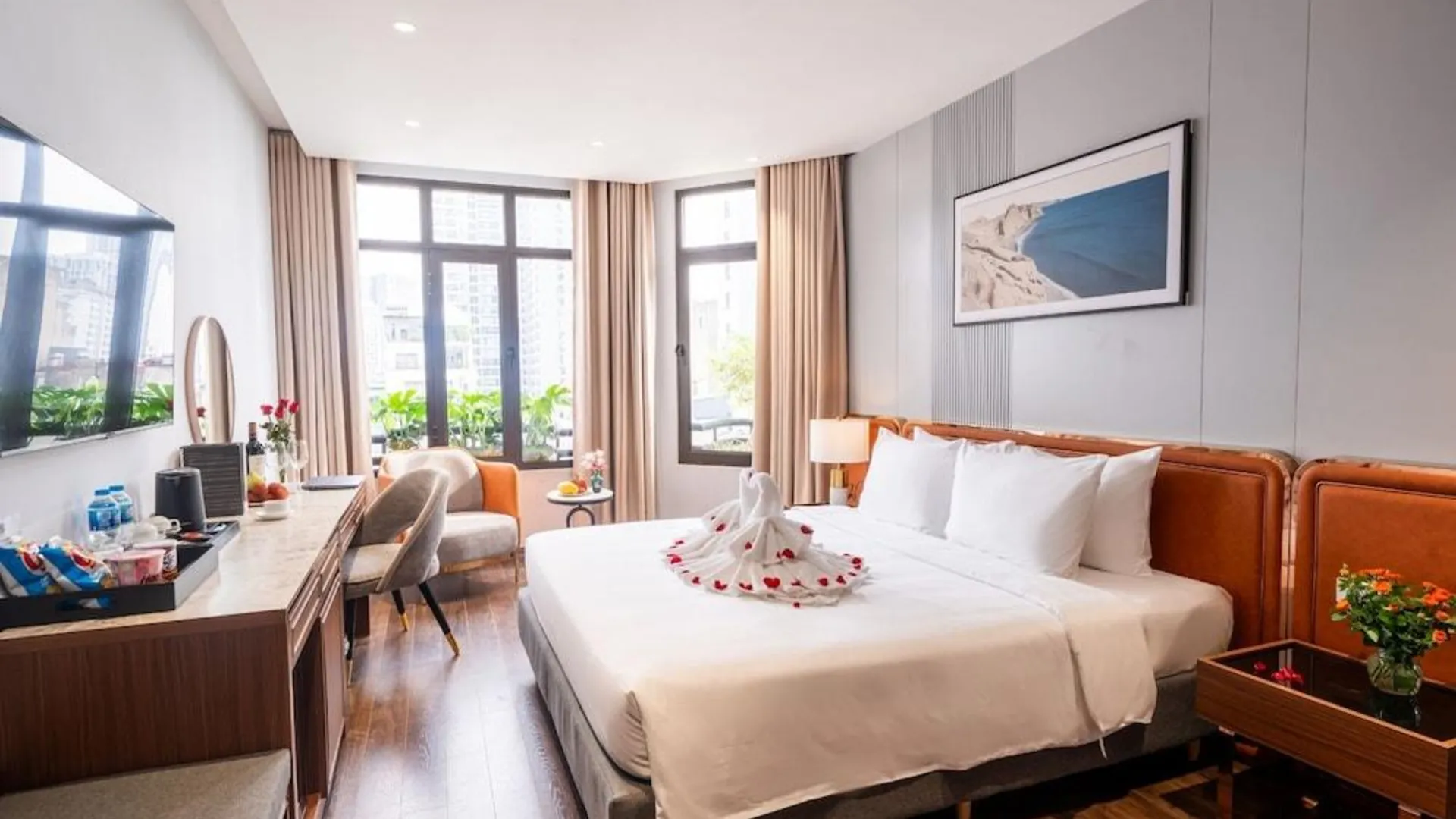 하노이 산 시즈 하노이 호텔 4성급 호텔 스위트룸