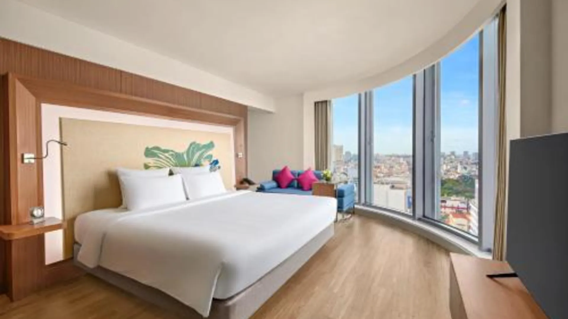 호치민 노보텔 사이공 센터 호텔 4성급 호텔 전망