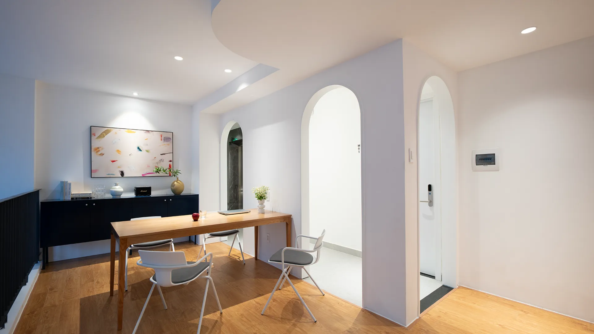 호치민 M 빌리지 리빙 59 타오 디엔 3성급 호텔 전망