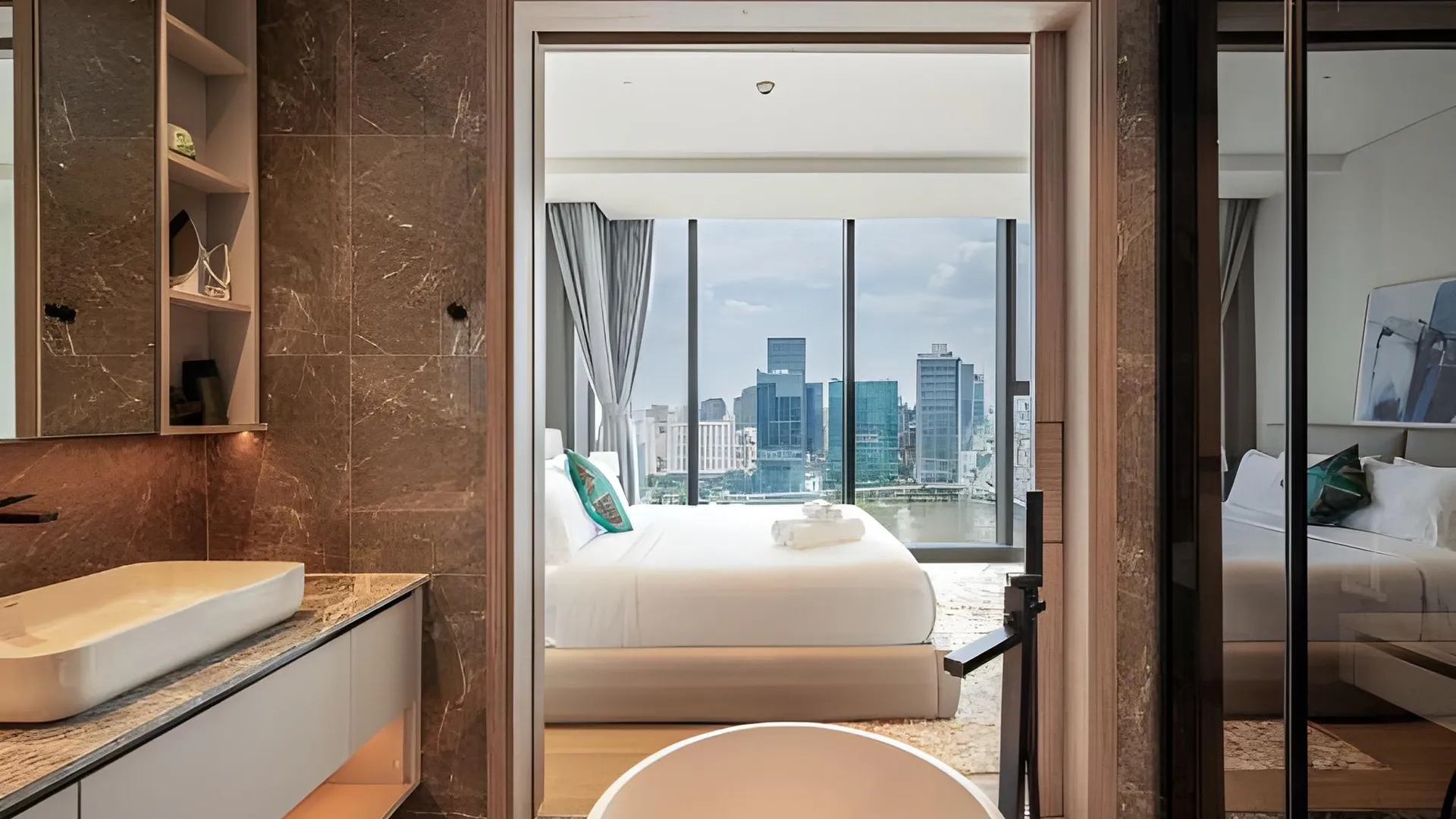 호치민 더 메트로폴 오페라 레지던스 바이 케이스테이 5성급 호텔 스위트룸