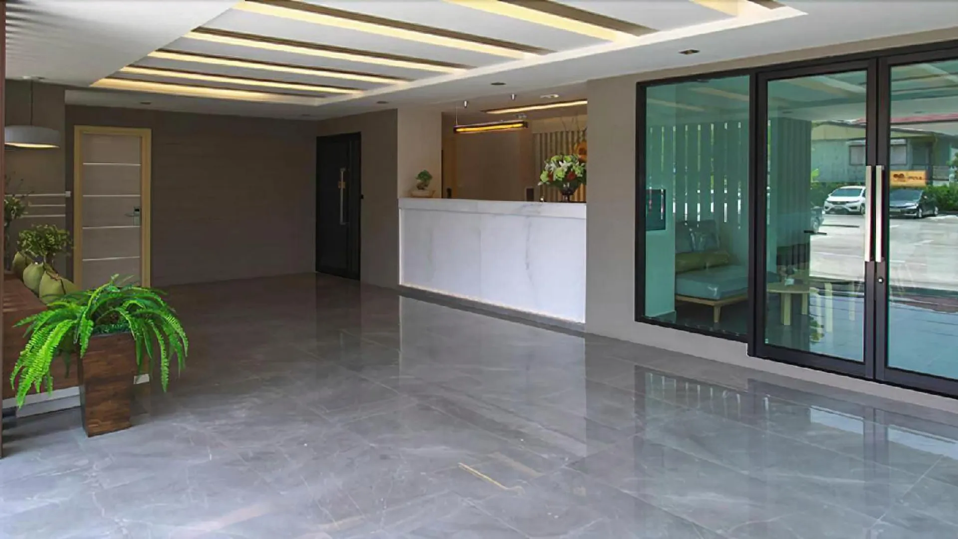 방콕 더 프리마 레지던스 3성급 호텔 객실