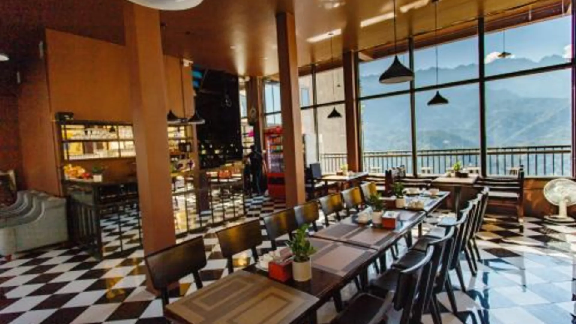 사파 마운틴뷰 스테이션 4성급 게스트하우스 로비