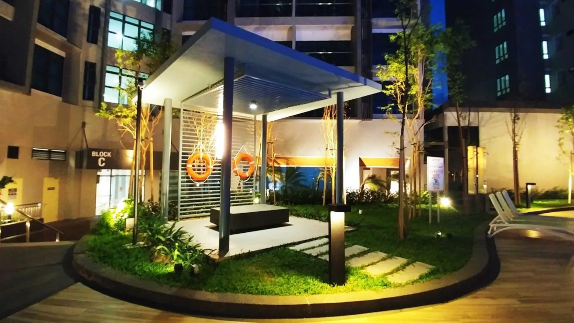 말라카 존커의 프라이빗 하우스 (60m², 침실 1개, 프라이빗 욕실 1개) 3성급 싱글룸 수영장