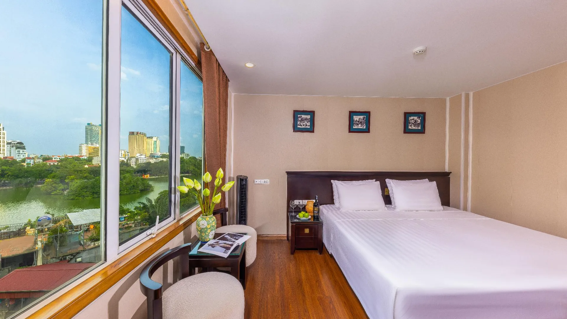 하노이 센터 포인트 하노이 3성급 호텔 객실