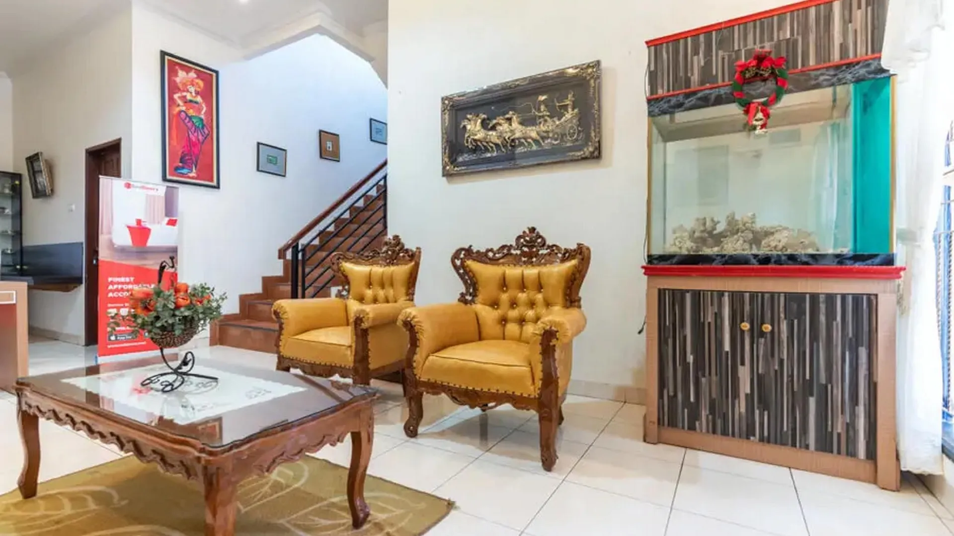 마카사르 레드도어즈 @ 펭가요만 파나쿠캉 3 2성급 호텔 로비