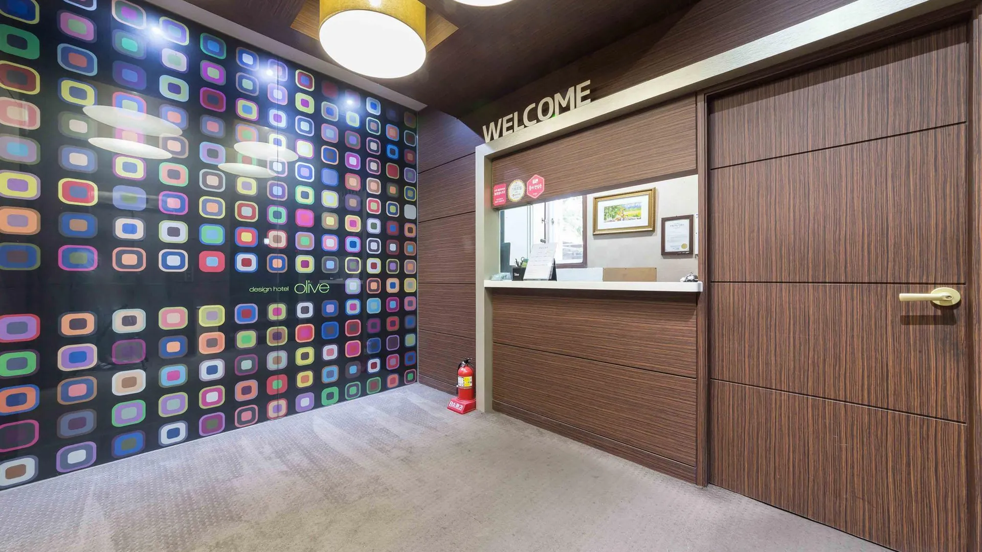 서울 잠실 올리브 1성급 호텔 외관