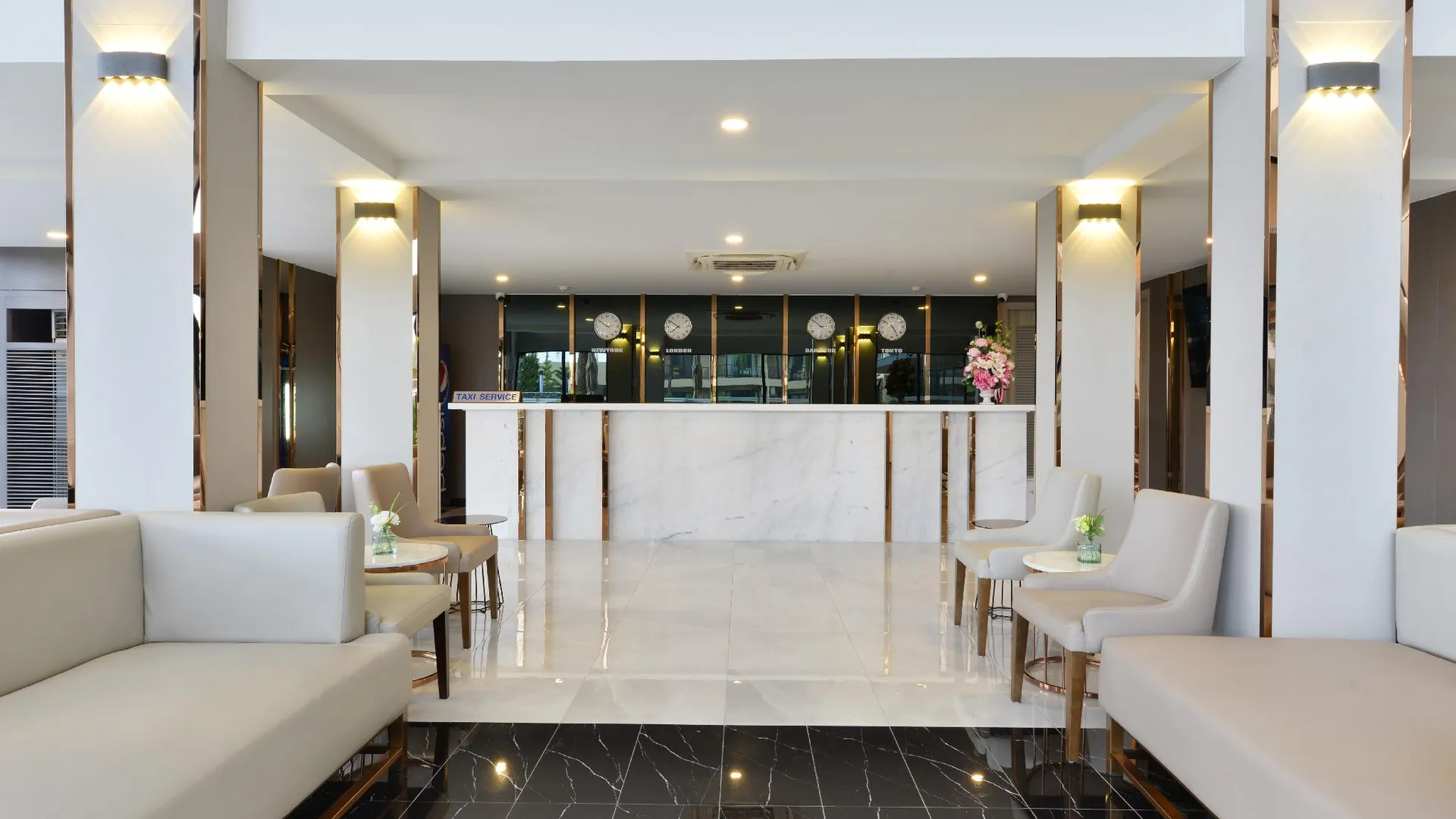 방콕 그랜드 BS 에어포트 호텔 수완나품 3성급 호텔 레스토랑