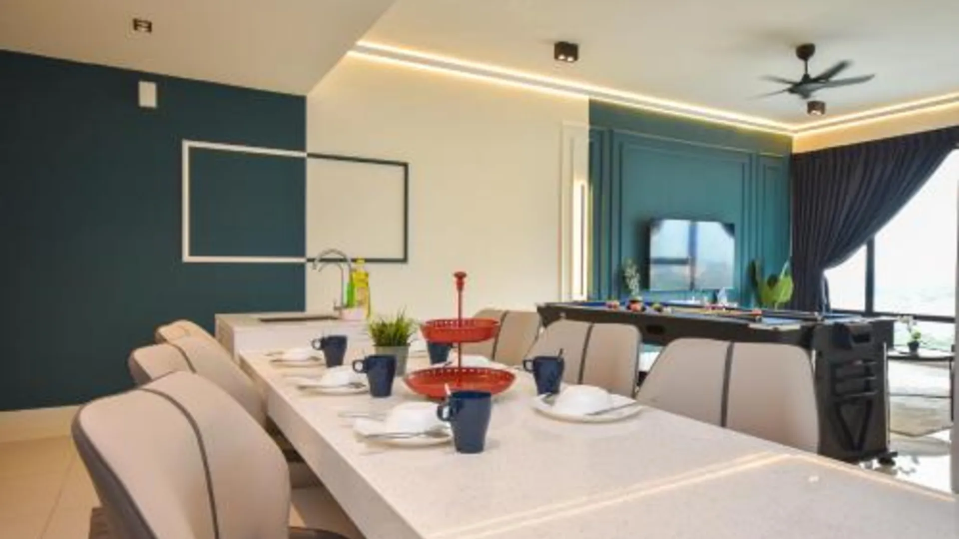 조호바루 / 조호르바루 Midvalley Southkey Mosaic Suite by Nest Home 5성급 게스트하우스 레스토랑