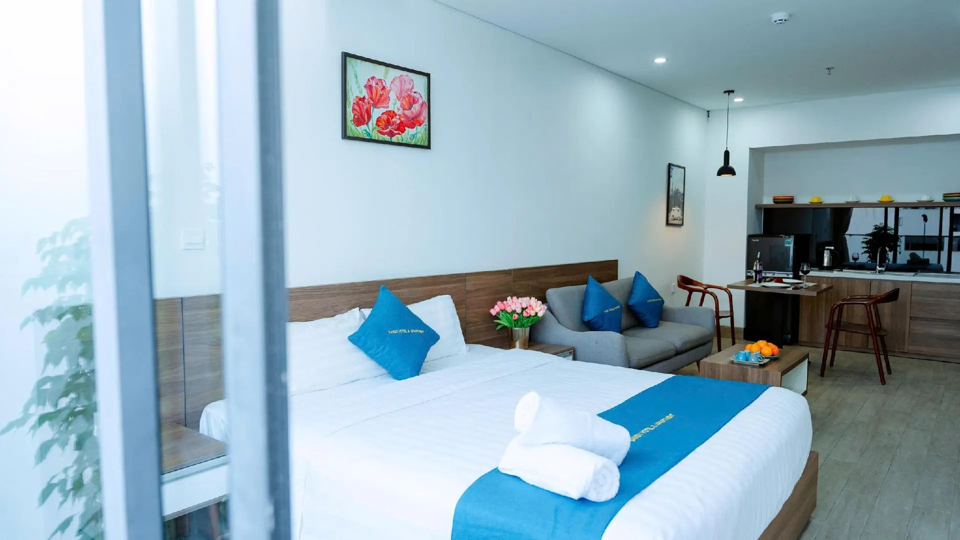 다낭 샌디 호텔 앤 아파트먼트 4성급 호텔 객실