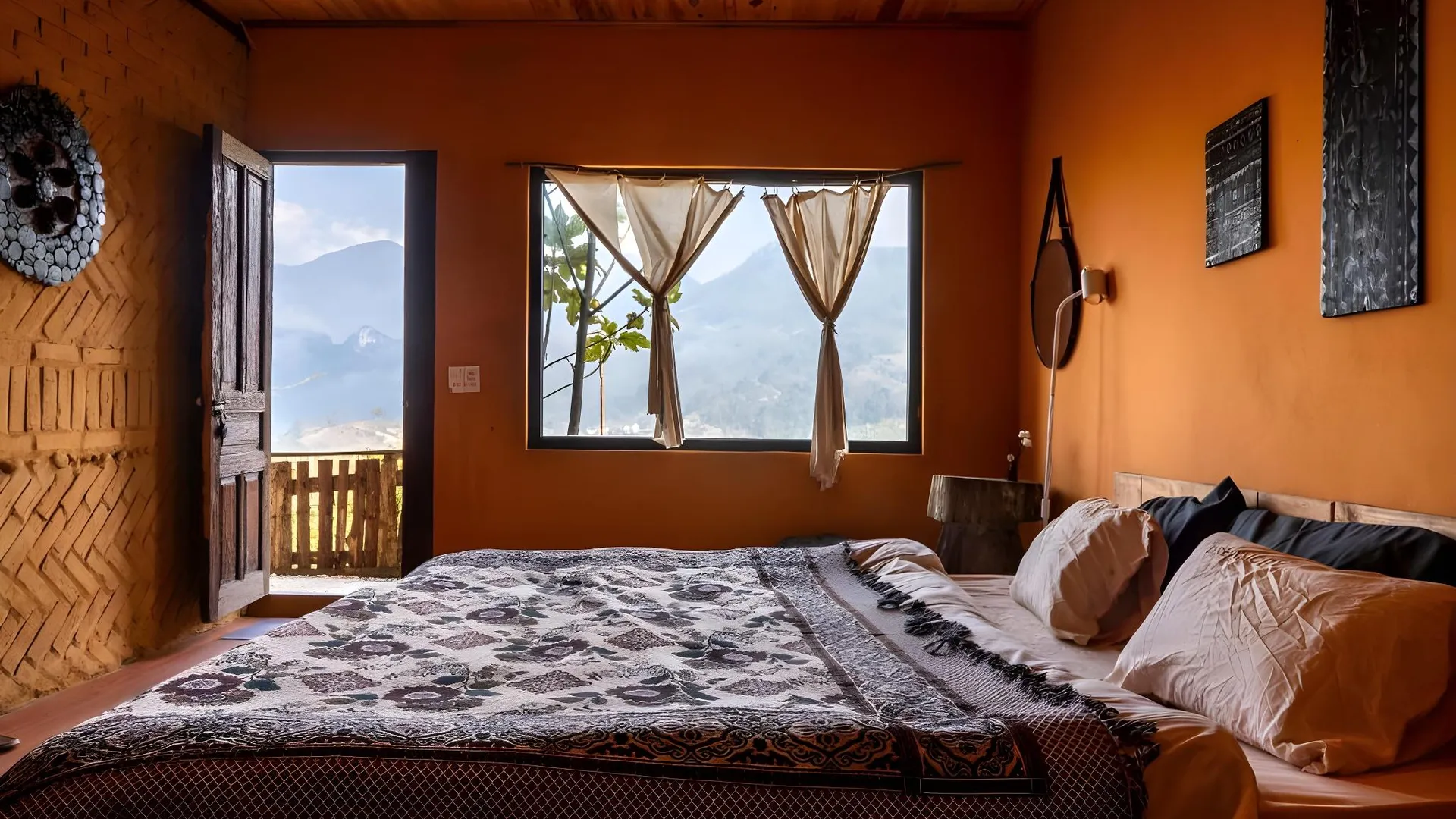 사파 준수 하우스 4성급 게스트하우스 객실