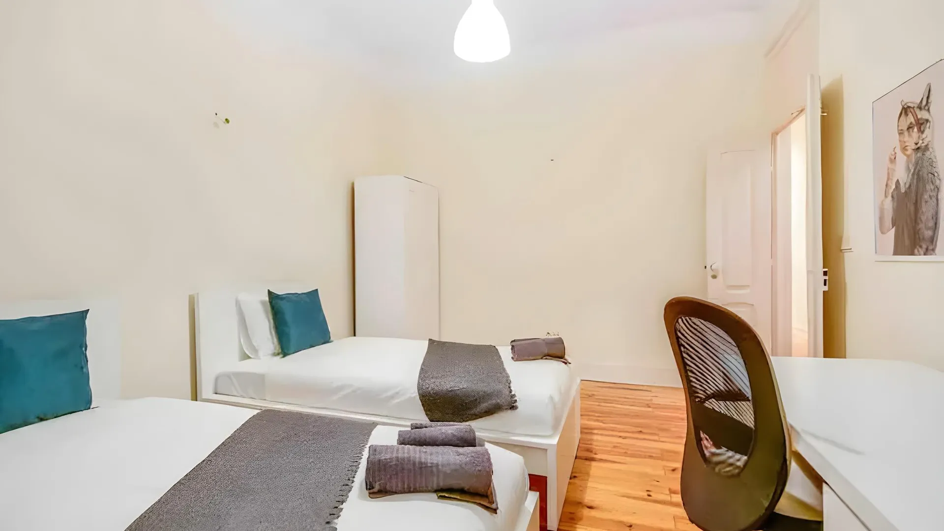 리스본 알라메다의 프라이빗 하우스 (16m², 침실 2개, 프라이빗 욕실 1개) 1성급 싱글룸 스위트룸