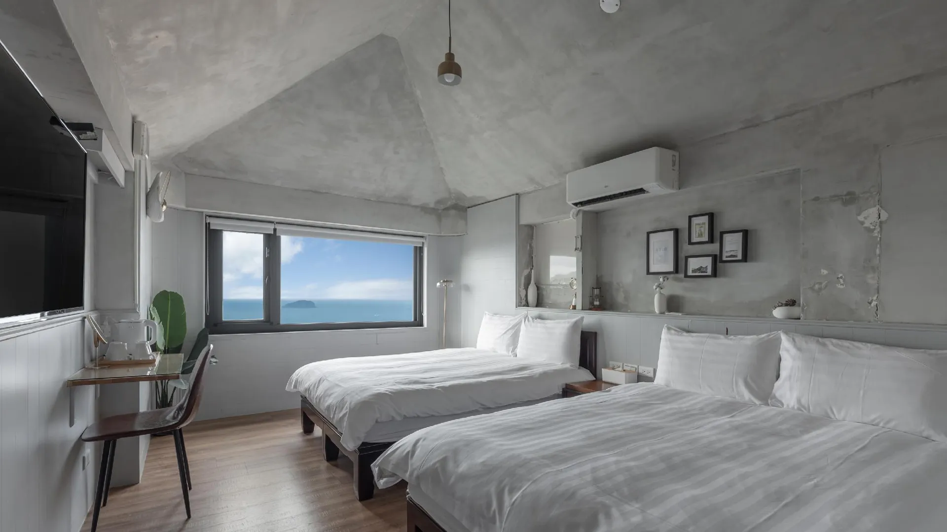 타이베이 지우펀 디 오션 띠어리 4성급 게스트하우스 스위트룸