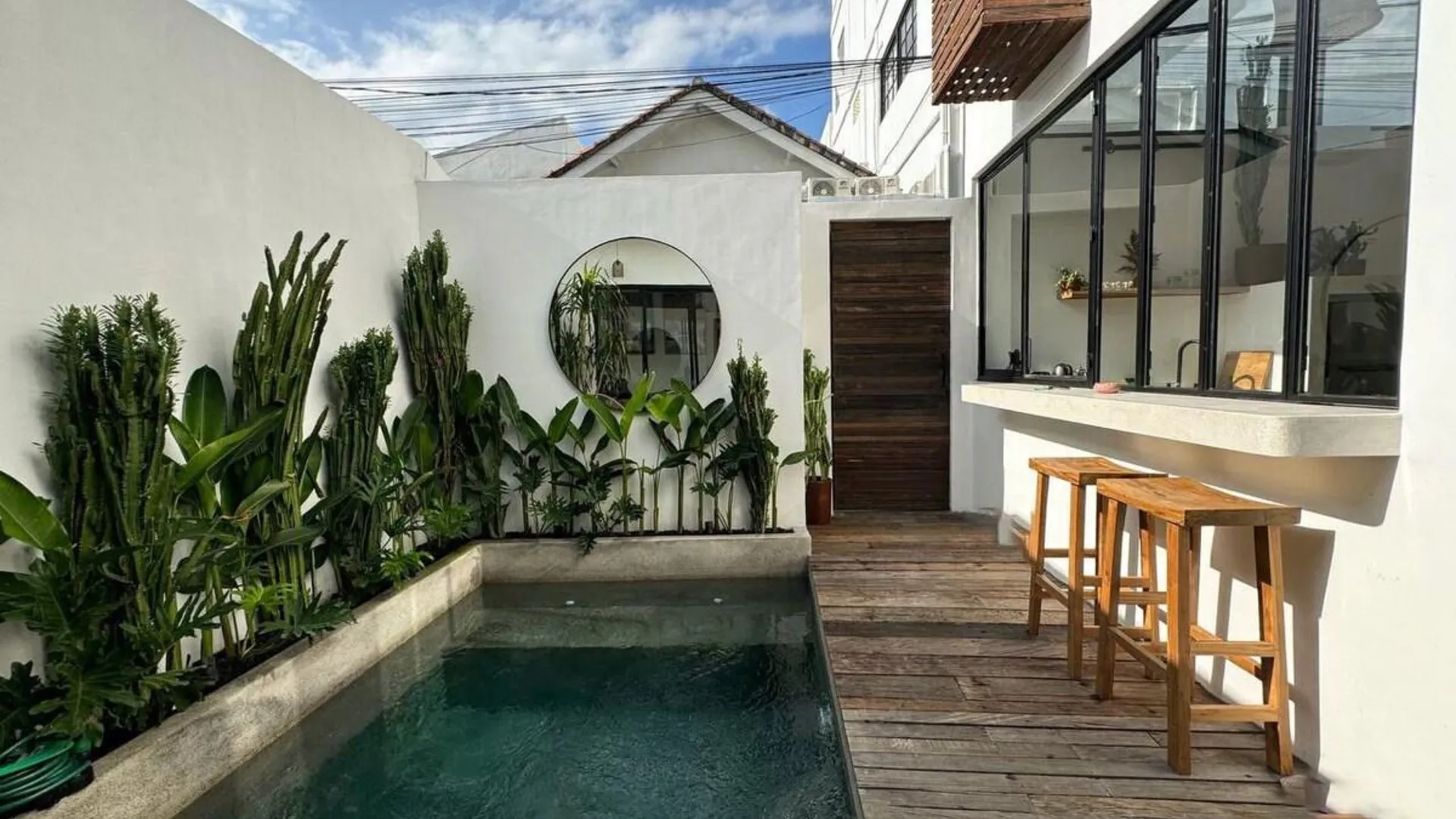 발리 Casa Guru 3성급 게스트하우스 레스토랑