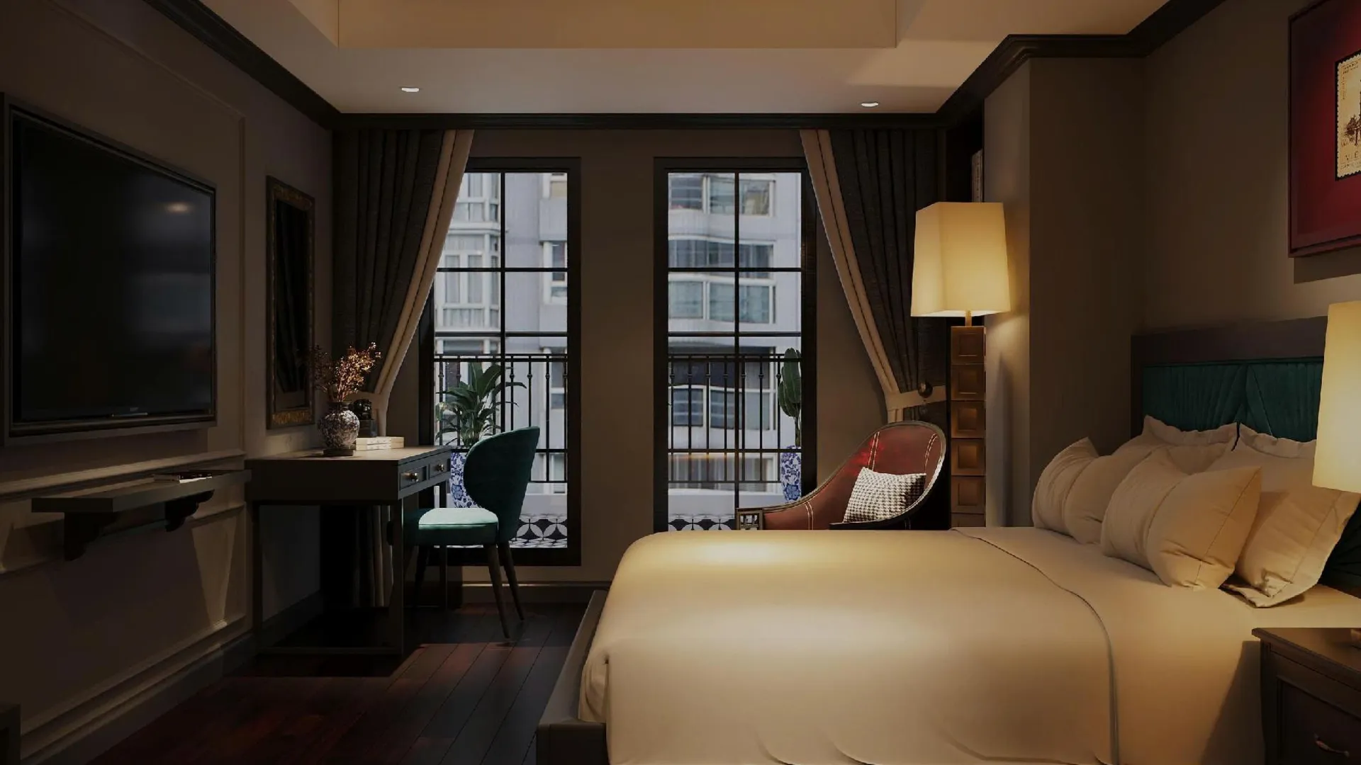 하노이 하노이 솔리스 호텔 5성급 호텔 객실