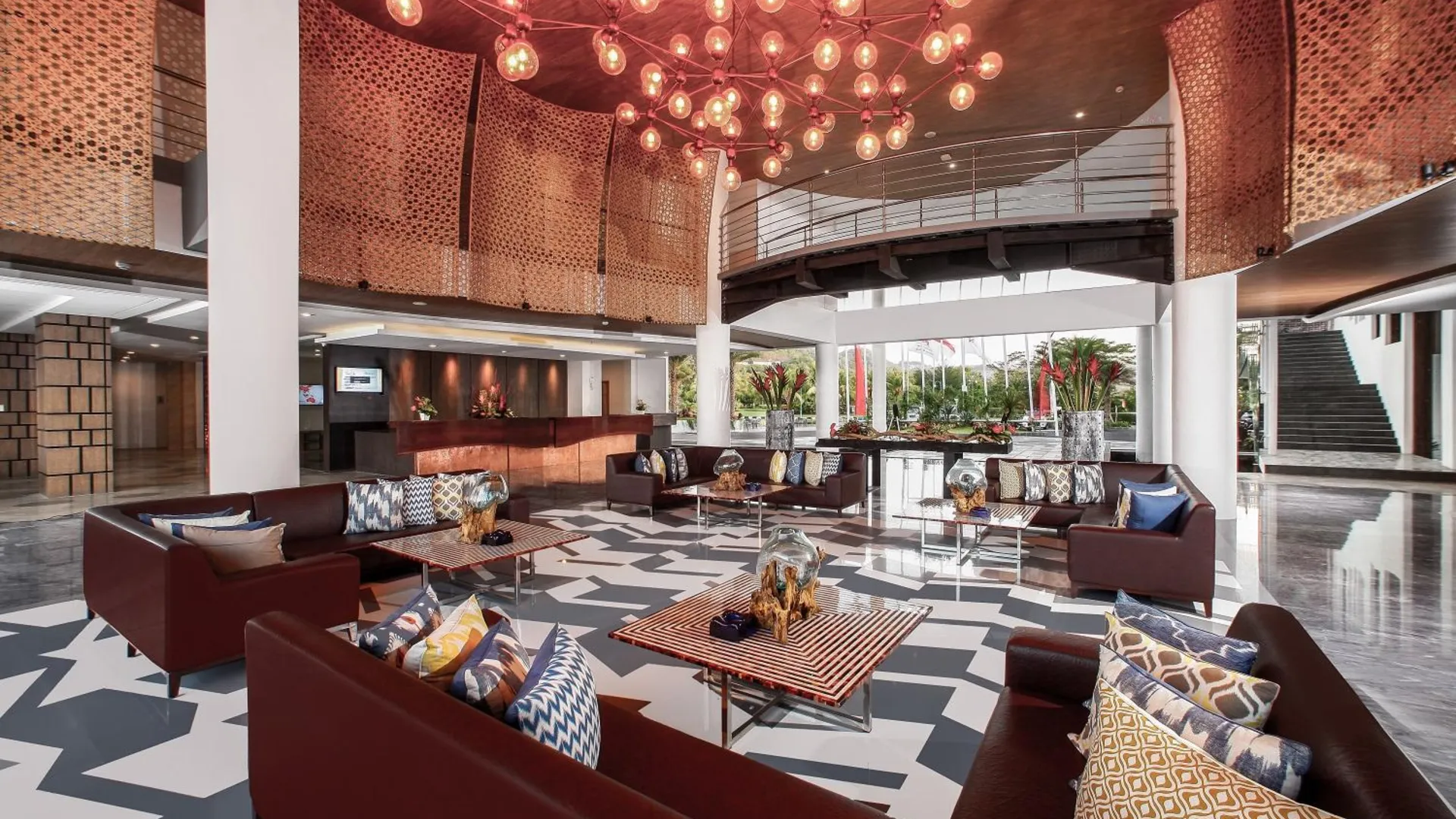 발리 스위스-벨리조트 페카투 4성급 호텔 레스토랑