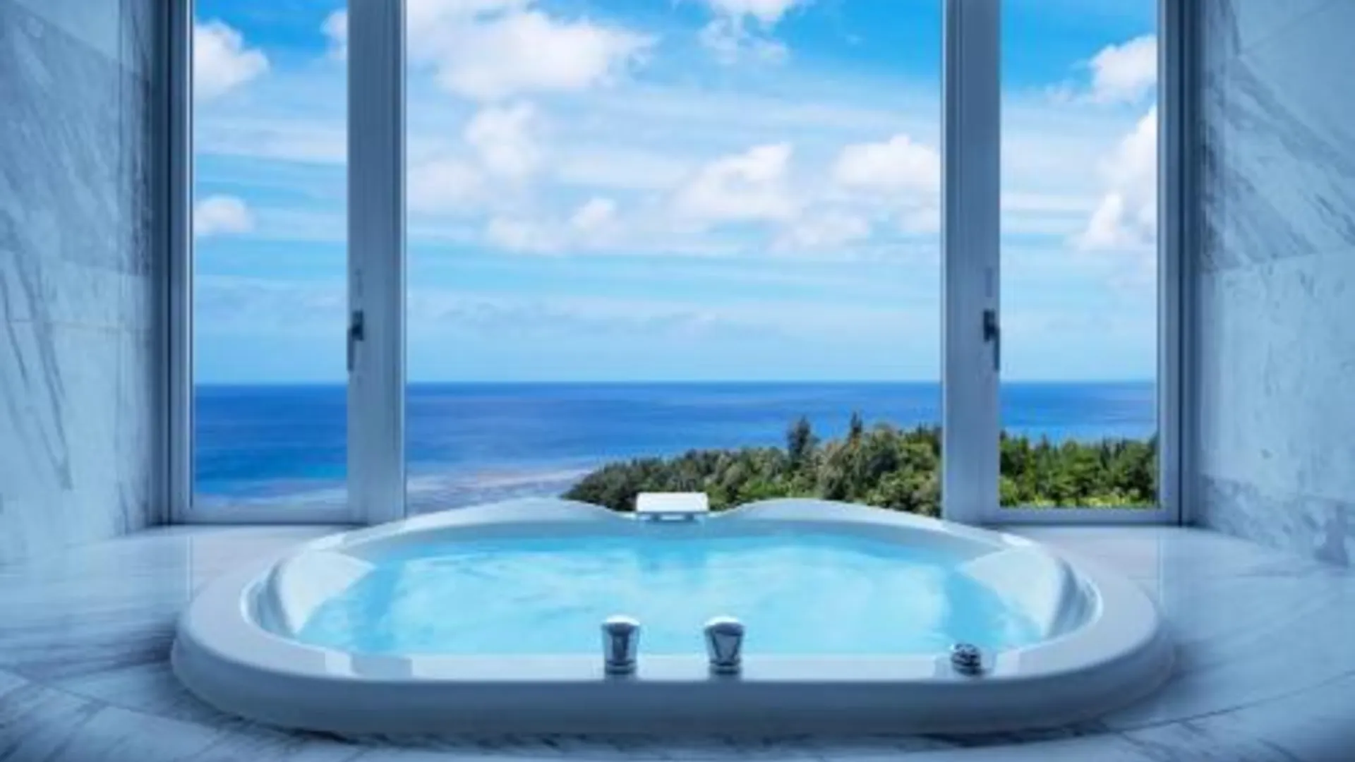 오키나와 본섬 오리엔탈 호텔 오키나와 리조트 앤 스파 4성급 호텔 수영장