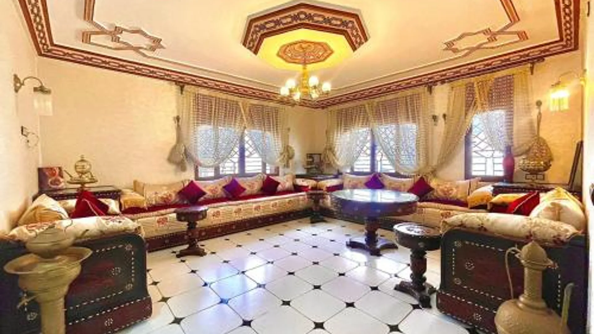 엘 자디다 Maison D hotes Aboulanwar 3성급 호텔 로비