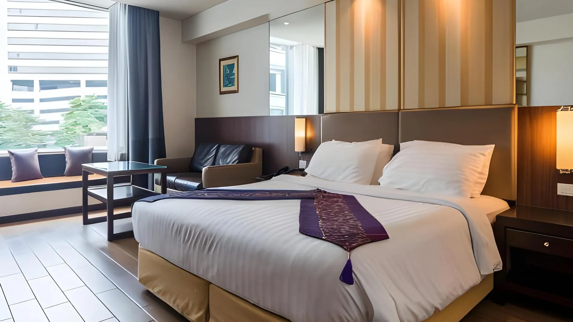 방콕 다이나스티 그랜드 호텔 4성급 호텔 스위트룸