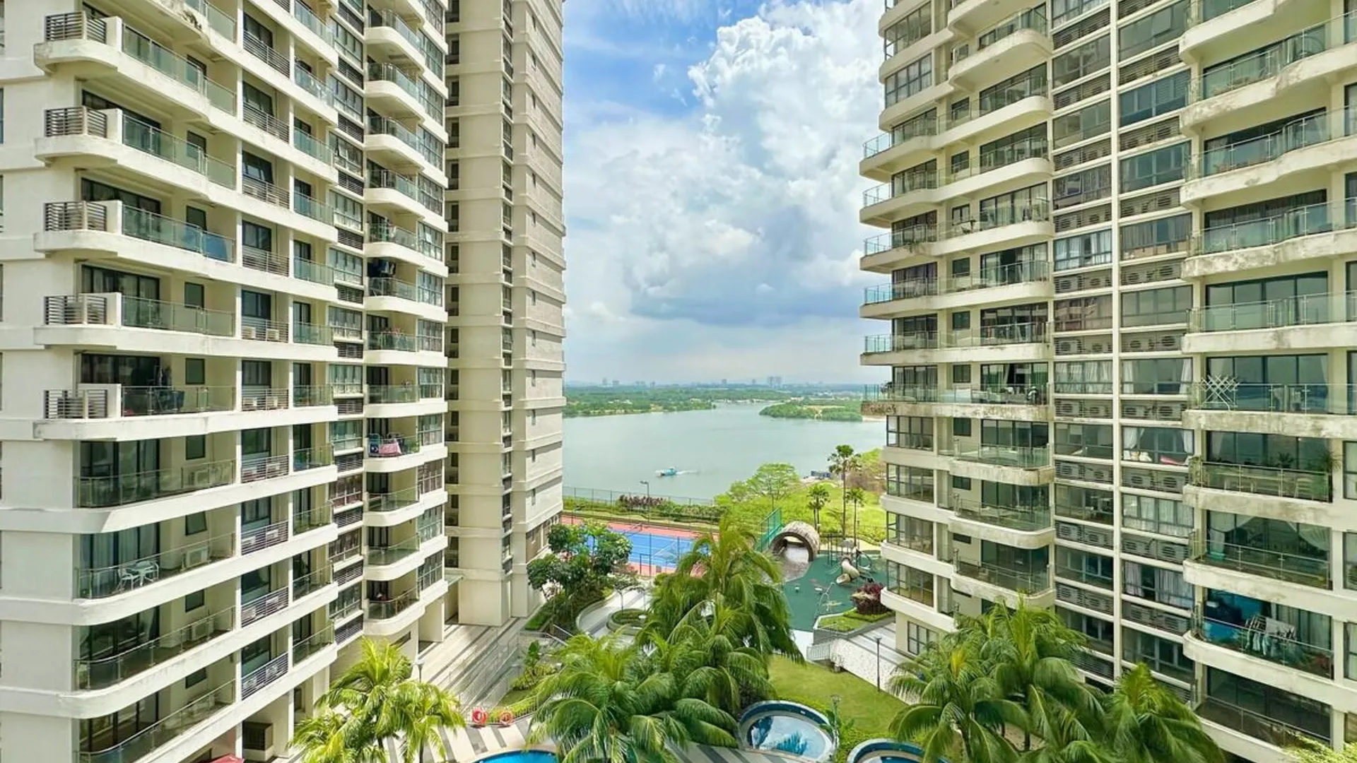 조호바루 / 조호르바루 당가베이의 프라이빗 하우스 (66m², 침실 2개, 프라이빗 욕실 2개) 4성급 싱글룸 수영장