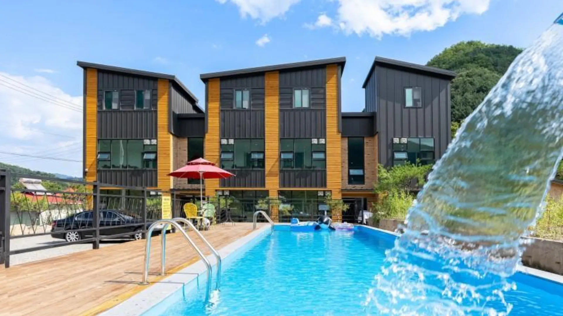 가평 가평 테라피스파펜션 3성급 게스트하우스 전망