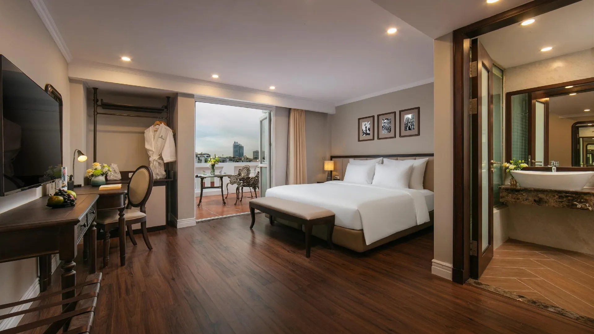 하노이 비스포크 부티크 호텔 하노이 3성급 호텔 스위트룸