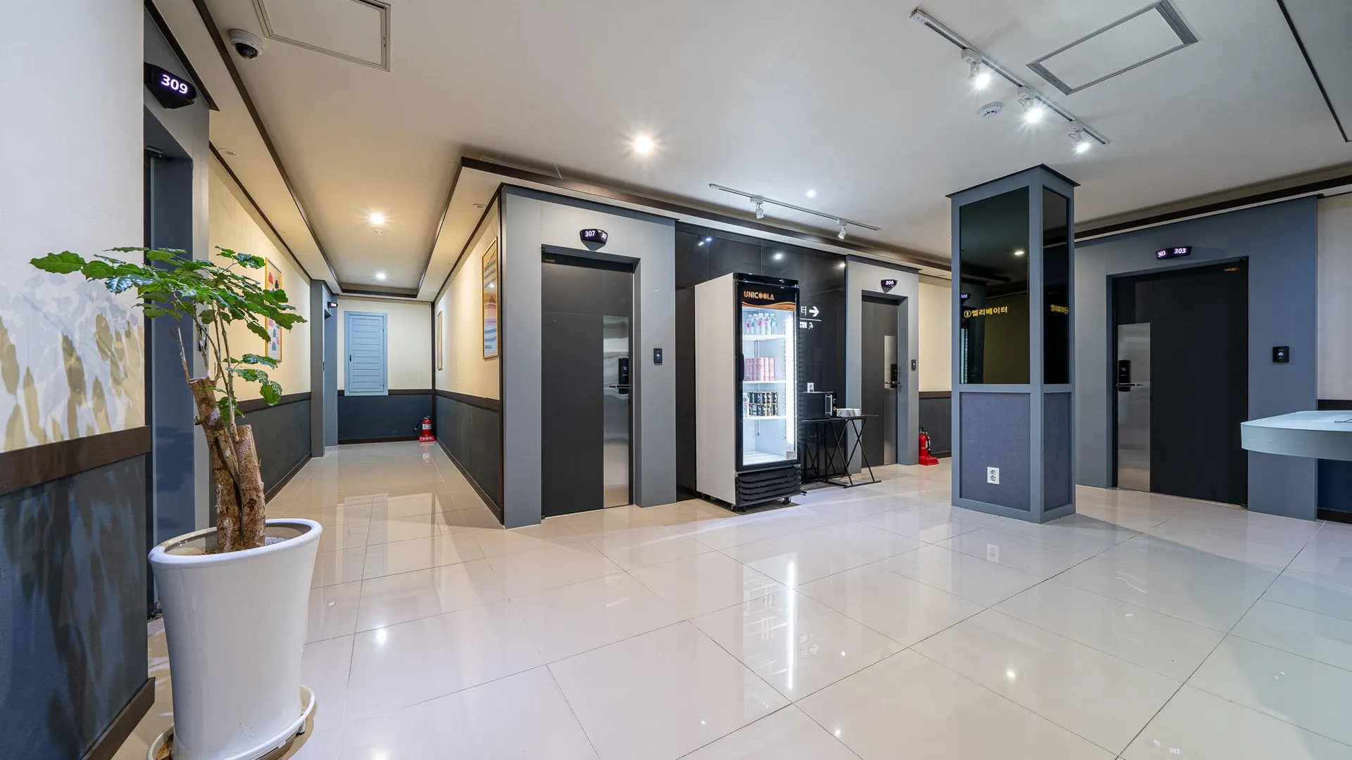 서울 광명(철산) 칸쿤 3성급 호텔 로비