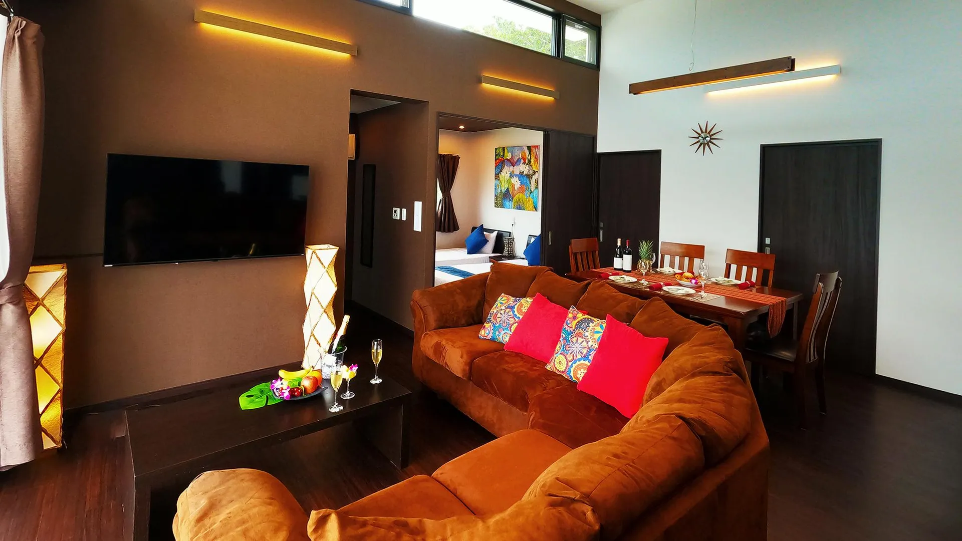 오키나와 본섬 프라이빗 풀빌라 모토부 5성급 호텔 스위트룸