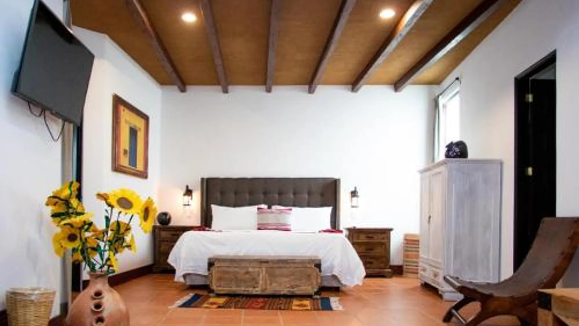 오악사카 Casa de Adobe Gallery & Luxury Boutique 4성급 호텔 스위트룸