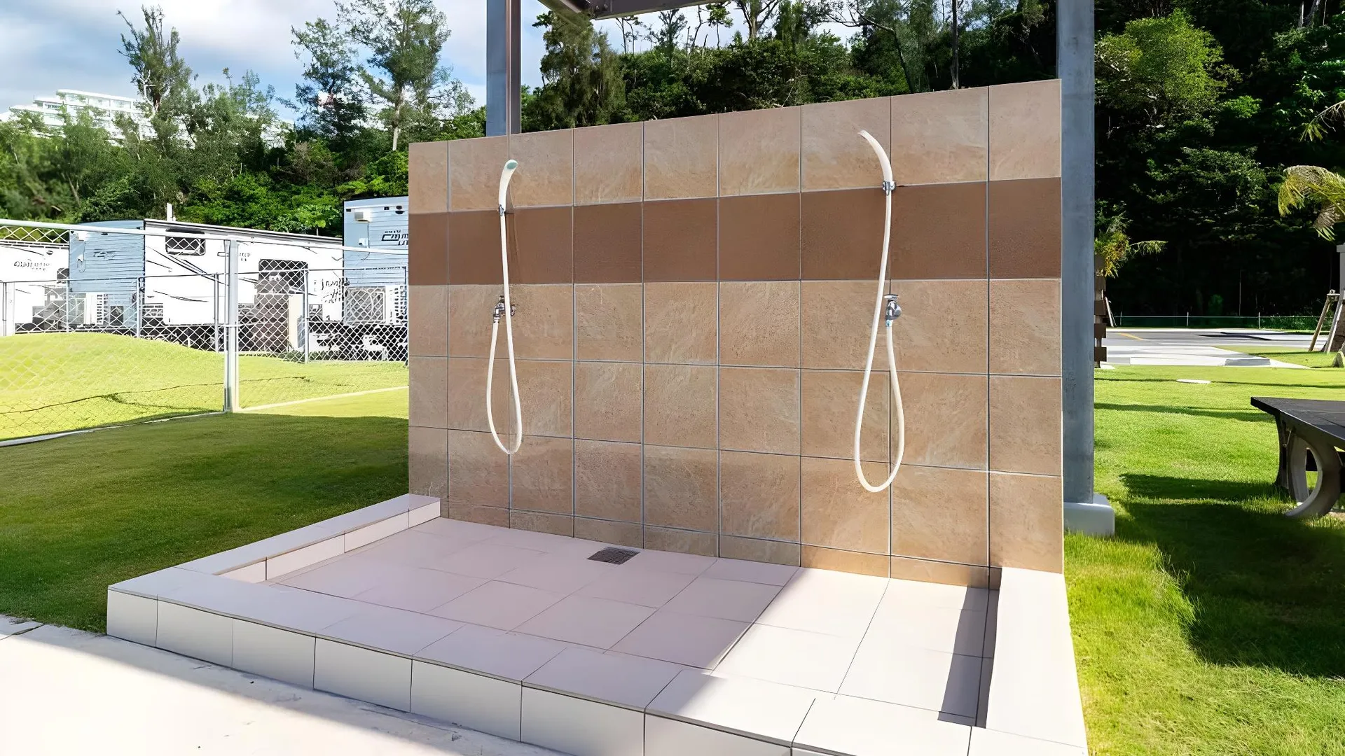 오키나와 본섬 비치 리조트 호텔 칼라카우아 2성급 호텔 전망