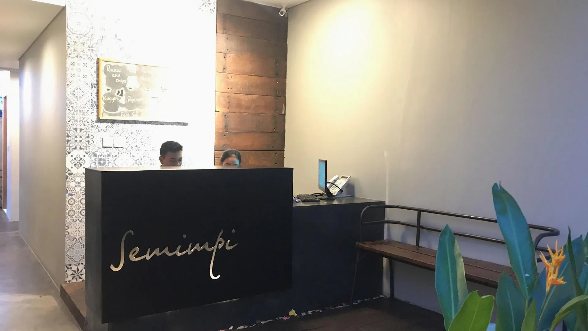 발리 세밈피 호텔 4성급 게스트하우스 전망