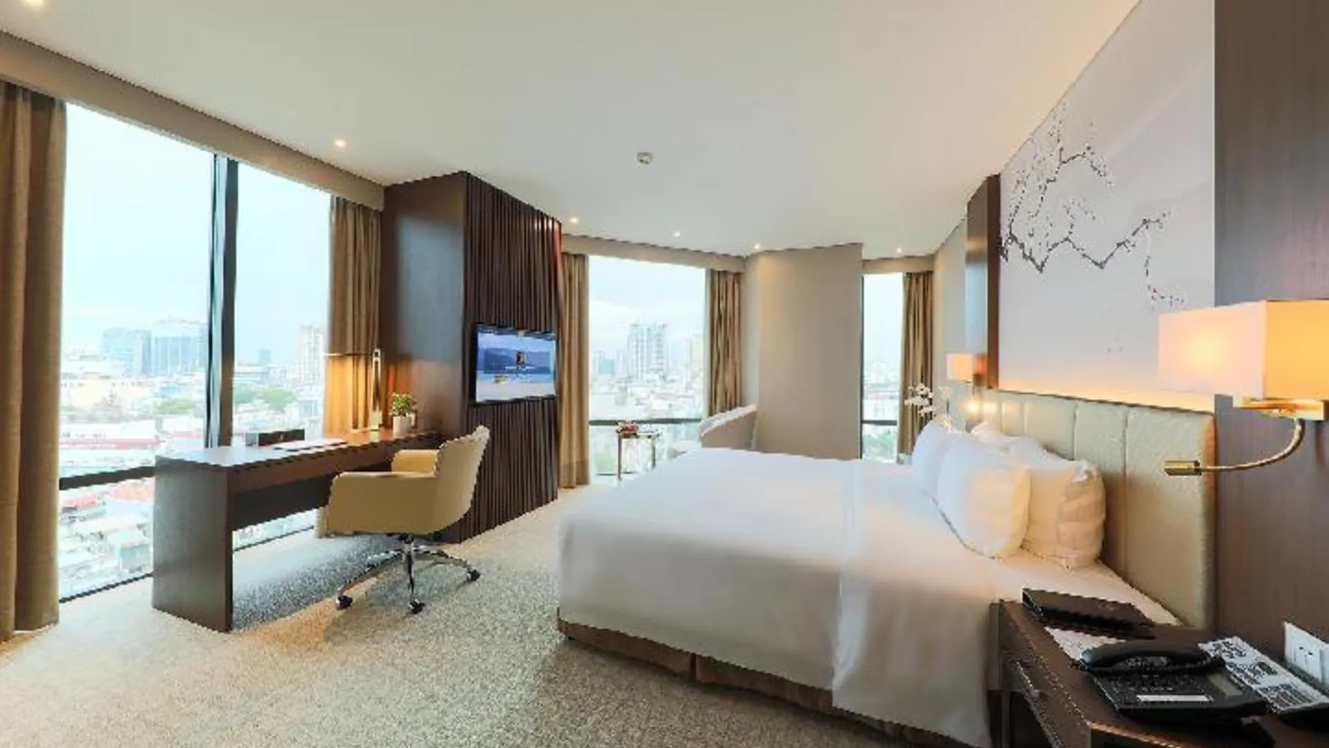 하노이 그랜드 비스타 하노이 5성급 호텔 스위트룸